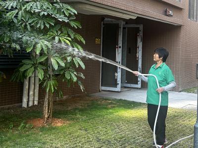 物業小區保潔（jié）